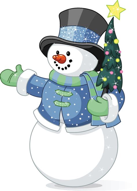 Friendly Snowman Symbols And Emoticons