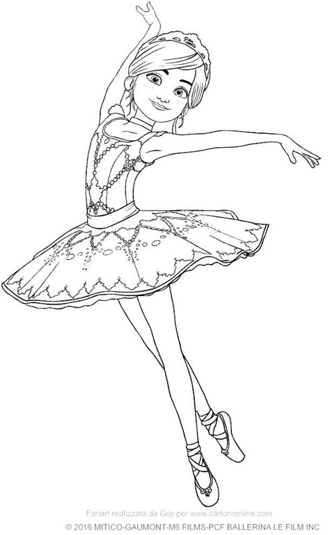 Félicie dance with victor coloring page from leap! Free Printable Ballerina Coloring Pages at GetDrawings ...