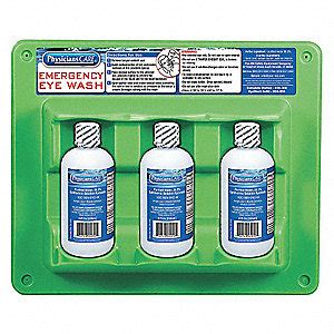 Find eye wash stations and emergency showers for your medical facility or laboratory at webstaurantstore! PHYSICIANSCARE Eye Wash Station, 8 oz. Bottle Size, 2 yr ...