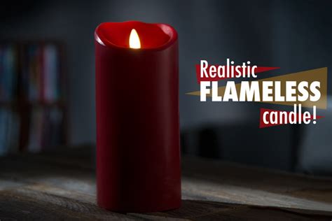 Luminara Fireless Candle Ultra Realistic Flameless Candle