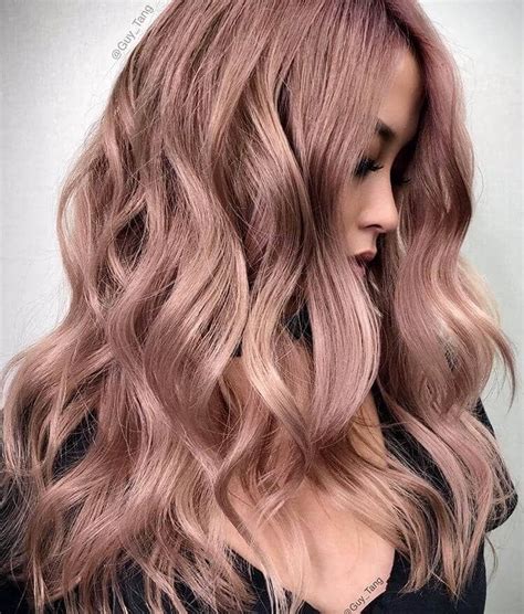 50 Amazing Rose Gold Hair Ideas That You Need To Try Волосы цвета