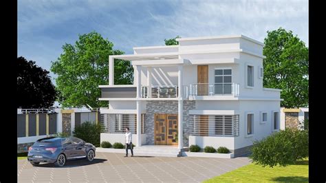 4 Bedroom Village House Design Bd House Design House Design Bd