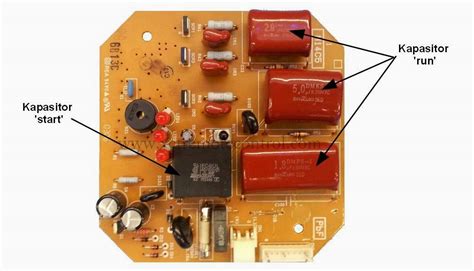 Pada umumnya sebuah kapasitor memiliki peran yang sangat penting dalam satu komponen elektronika. Kakilapan: Kipas siling remote tidak berpusing