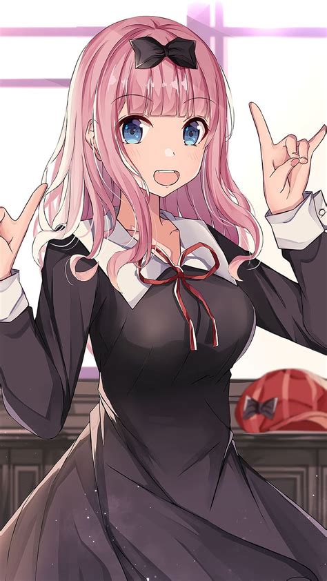 Anime Kaguya Fujiwara Chika Hd Handy Hintergrundbild Pxfuel