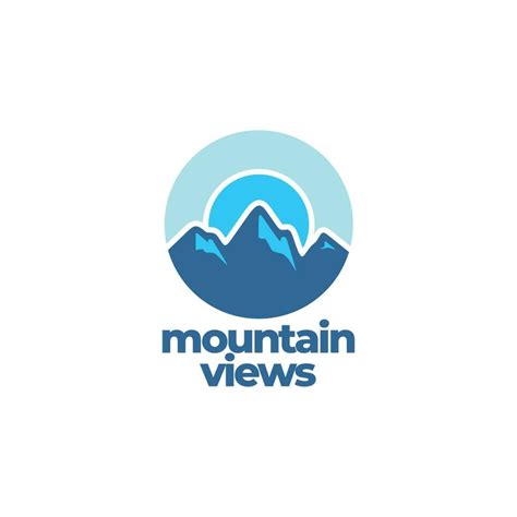 Mountain Views Logo 24078367 Vector Art At Vecteezy