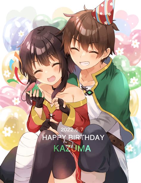 Megumin Celebrating Kazumas Birthday Rkonosuba