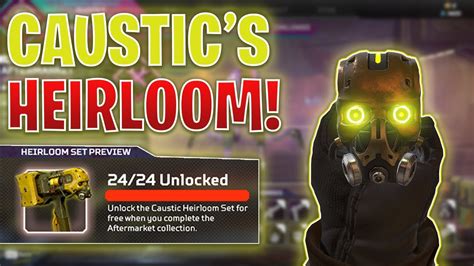 Getting The Cheapest Caustic Heirloom Event Skin Review Apex Legends