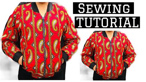 How To Bomber Jacket Sewing Tutorial How To Sew A Lined Jacket
