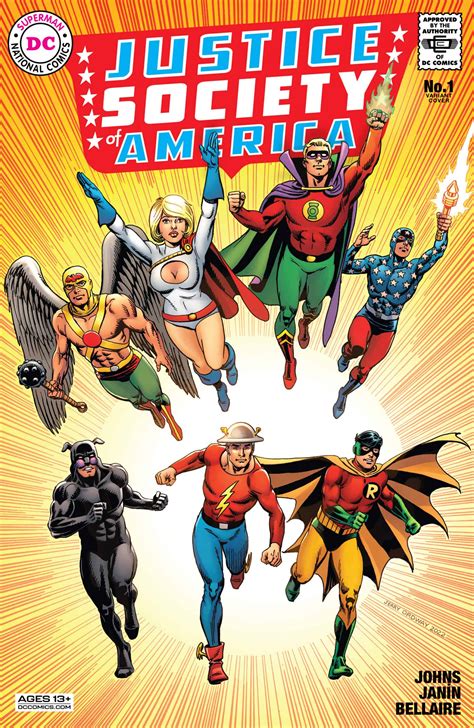 Dc Comics Sneak Peek The Justice Society Reunites In The Justice