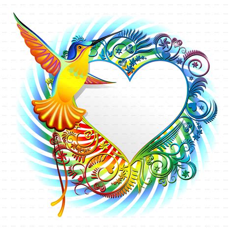 Hummingbird Exotic Designs By Bluedarkat Graphicriver