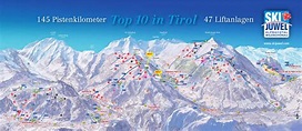 Full size piste map for Alpbach