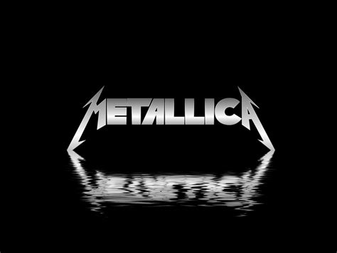 Gray Metallica Logo Metallica Rock Bands Music Logo Hd Wallpaper