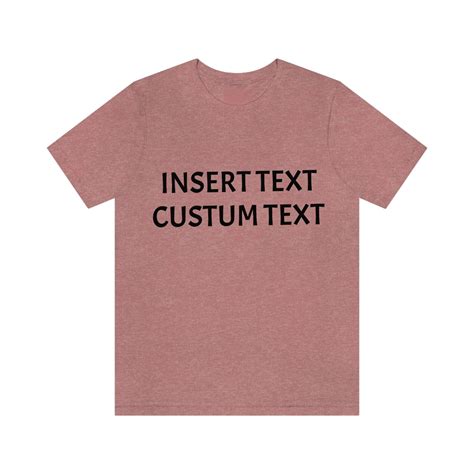 Custom Shirt Custom T Shirtcustom Photo Shirtpersonalized Etsy