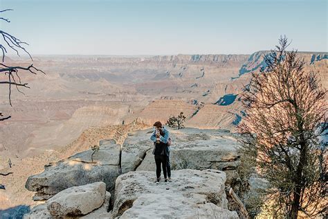 Grand Canyon Surprise Proposal Grand Canyon Proposal Photographer