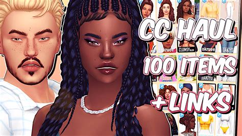 🌿 Maxis Match Cc Haul 🌿 Male And Female Hairs Presets And More Cc