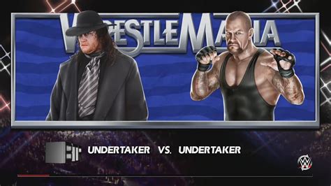 Wwe 2k15 Mirror Match 1991 Undertaker Vs The Undertaker Youtube