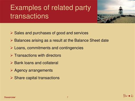 Ppt Related Party Transactions Powerpoint Presentation Id5481398