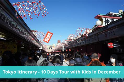 Tokyo Itinerary 10 Days Tour With Kids In December Winter Trip