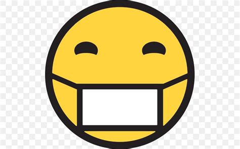 Smiley Surgical Mask Emoji Sticker Png 512x512px Smiley Area Email