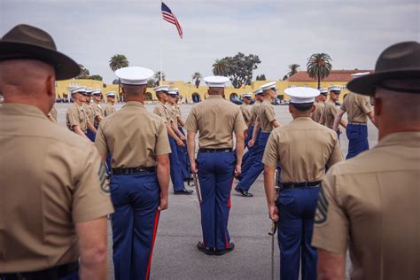 Marines With Bravo Company 1st Recruit Training Battalion Participate