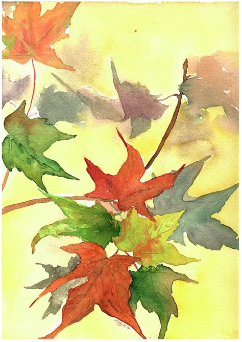 Fall Beauties Painting By Libby Rudolf Fine Art America