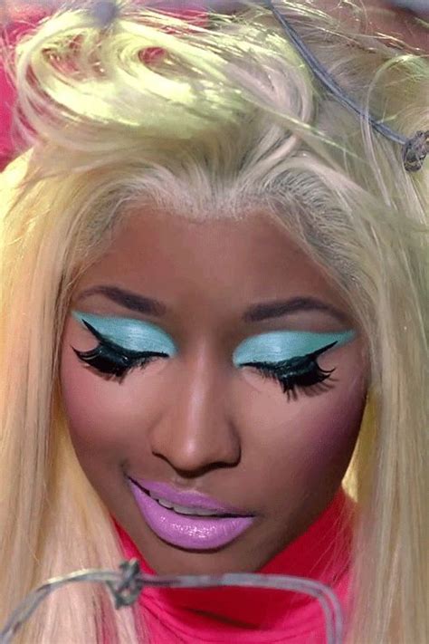 Image Result For Nicki Minaj With Colored Hair Nicki Minaj Face Art