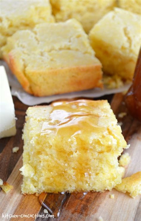 If you are new to making southern cornbread, take note of the following: Sour Cream Corn Bread | Cream corn bread, Sweet cornbread ...