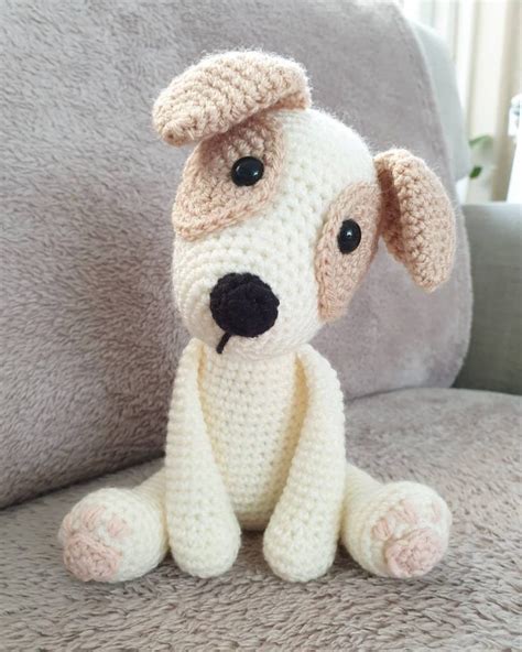 Dog Crochet Pattern Amigurumi Puppy Crochet Pattern Arnie The