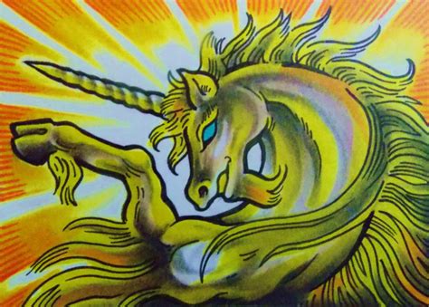 Golden Unicorn By Greglakowske On Deviantart