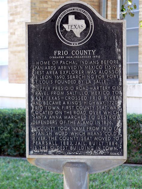 Frio County Courthouse Texas Texas County Courthouses