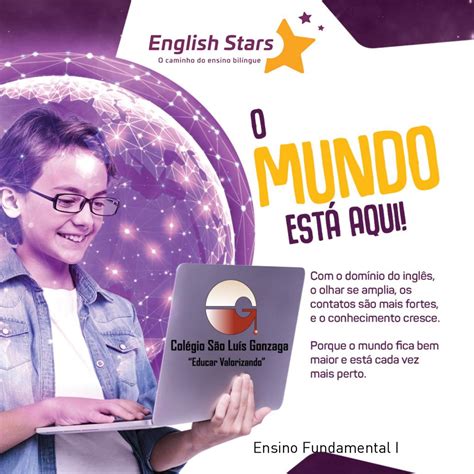 FORMAÇÃO BILÍNGUE ENGLISH STARS NA MATRIZ CURRICULAR DO ENSINO