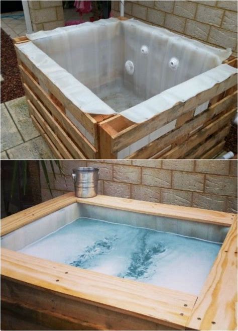 When you have a hot tub, you must maintain the water. The top 35 Ideas About Diy Outdoor soaking Tub - Home ...