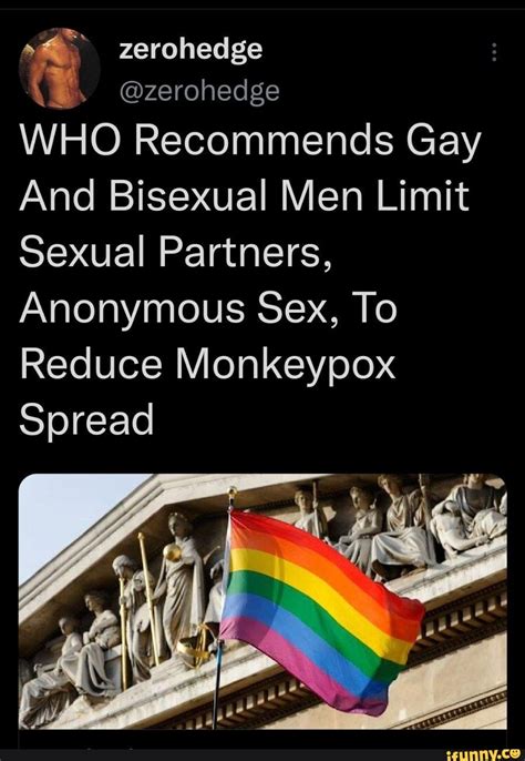 Zerohedge Zerohedge Who Recommends Gay And Bisexual Men Limit Sexual Partners Anonymous Sex