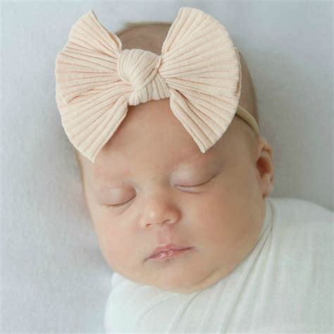 Baby Headbands Nylon Headbands Baby Bow Headband Infant Etsy