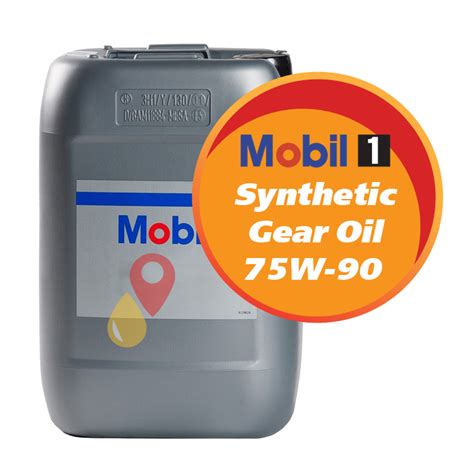 Трансмиссионное масло Mobil Synthetic Gear Oil 75w 90 20 литров