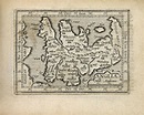Antique Map of England and Wales by Abraham Ortelius - 1603 Drawing by ...
