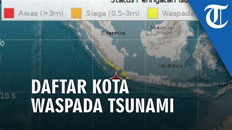 Video Gempa Berkekuatan 74 Sr Terjadi Di Banten Ini Sederet Daerah