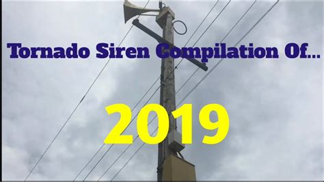 This opens in a new window. Tornado Siren Compilation Of 2019 - YouTube