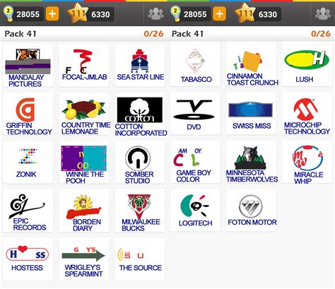 Image Gallery Logo Game Answers