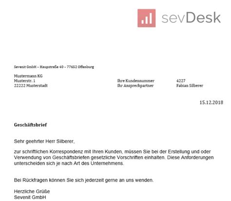 Ein angebot welches du nicht verlangt hast / um welches du nicht gebeten hast. Geschäftsbrief schreiben - Aufbau, Inhalt und Tipps