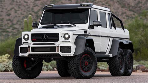 Mercedes G63 Amg 6x6 Brabus Has Six Wheels And Costs Seven Figures