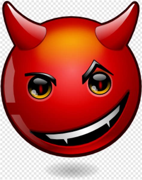 That will tell them you've got a scheme in mind and you're ready to have some fun. Smiley Face Emoji - Devil Smiley, Transparent Png ...