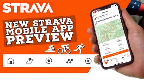 New Strava Mobile App Layout Preview Hands On Walkthrough Youtube