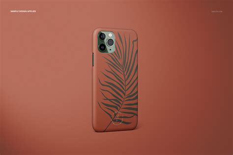 Iphone 11 Pro Matte Snap Case Mockup On Behance