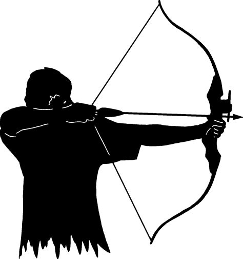 Bow Hunter Clipart Free Download On Clipartmag