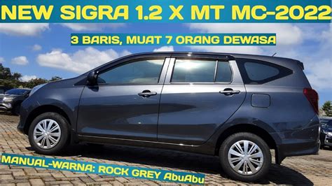 New Sigra X Mt Mc Abuabu Rock Grey Sigra X Mt Mc