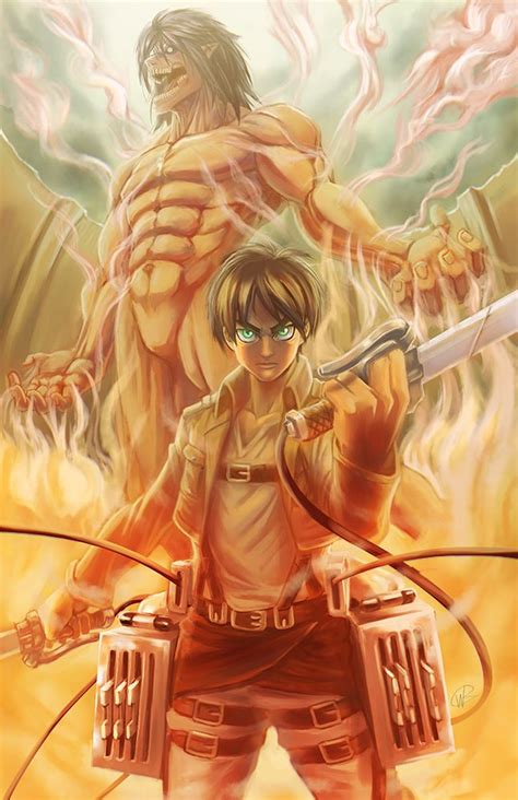 Her er det let for jægere at fange dem. SnK- Eren Jaeger by Will2Link on deviantART | Attack on ...