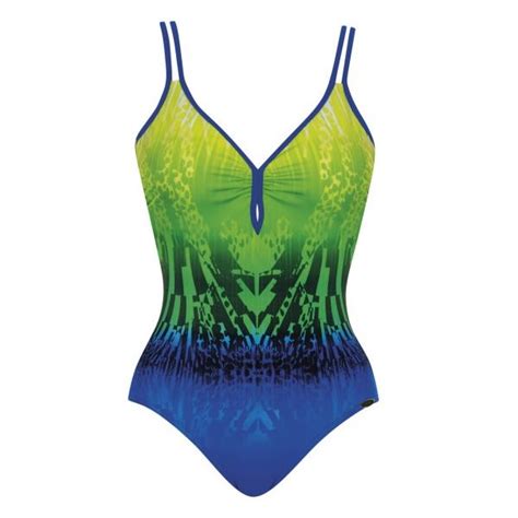 Sunflair Pure Ocean Swimsuit Blue And Green Style 22107 Lingerie And
