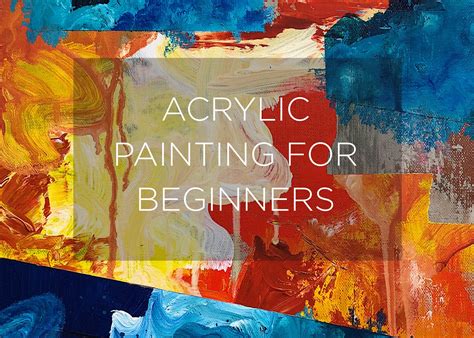 In this video i'm sharing a complete canva tutorial for. Acrylic Painting for Beginners - Basin Arts