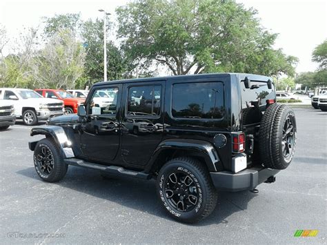 2018 Black Jeep Wrangler Unlimited Altitude 4x4 126714600 Photo 3